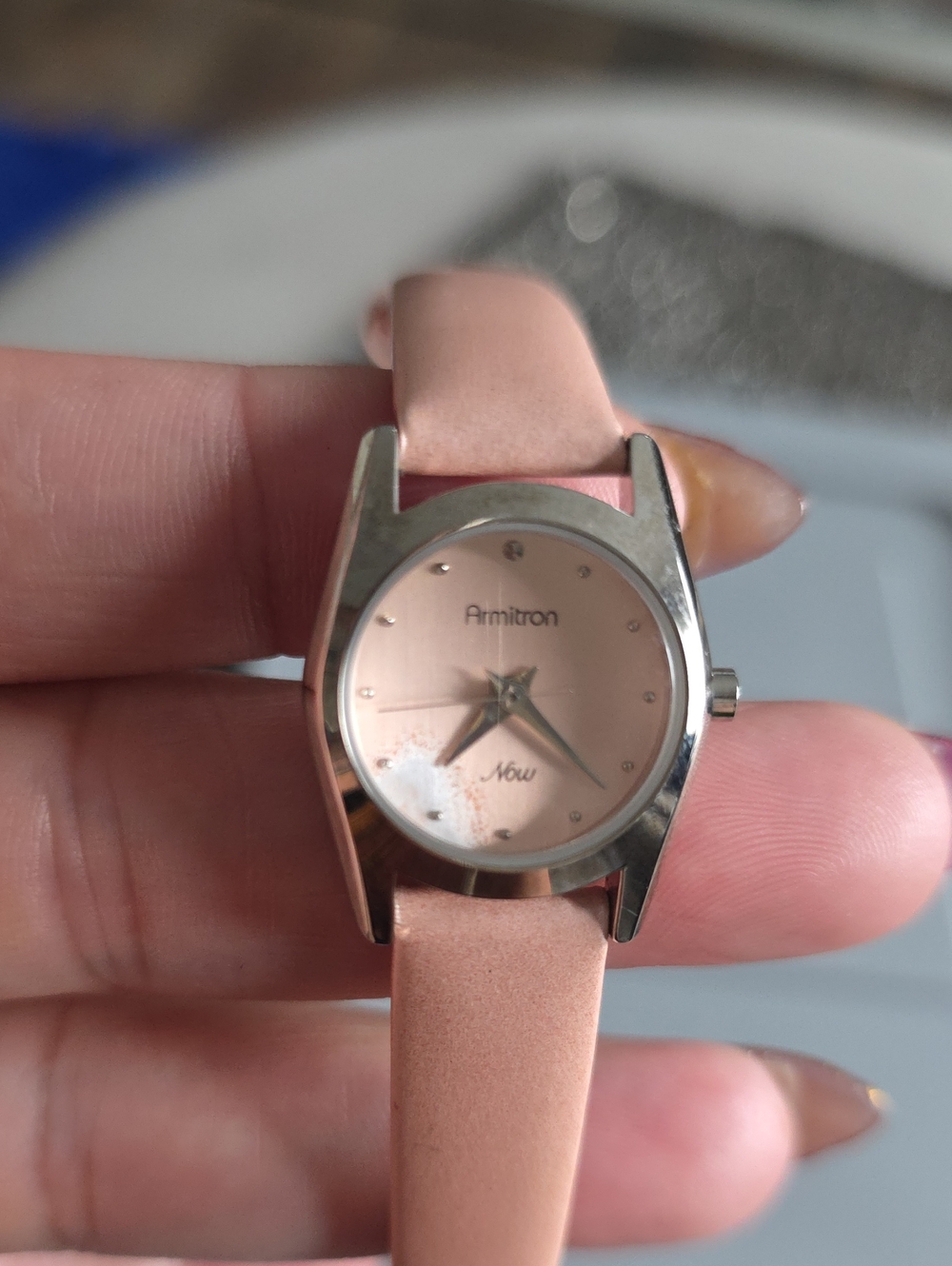 Armitron Rose-Pink Dial and Strap Women's Watch